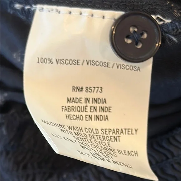 O’Neill Navy faux Wrap Romper with tie waist - Picture 11 of 11